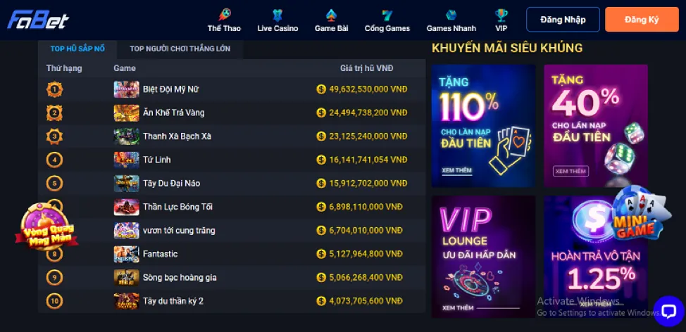 Tầm nhìn và giá trị cốt lõi của fu88 app